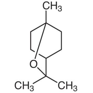 Molecular structure of 1,8-cineole