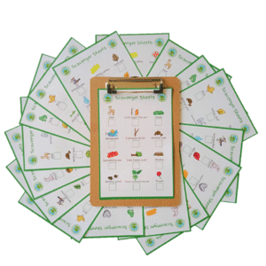 Scavenger Sheets Clipboard