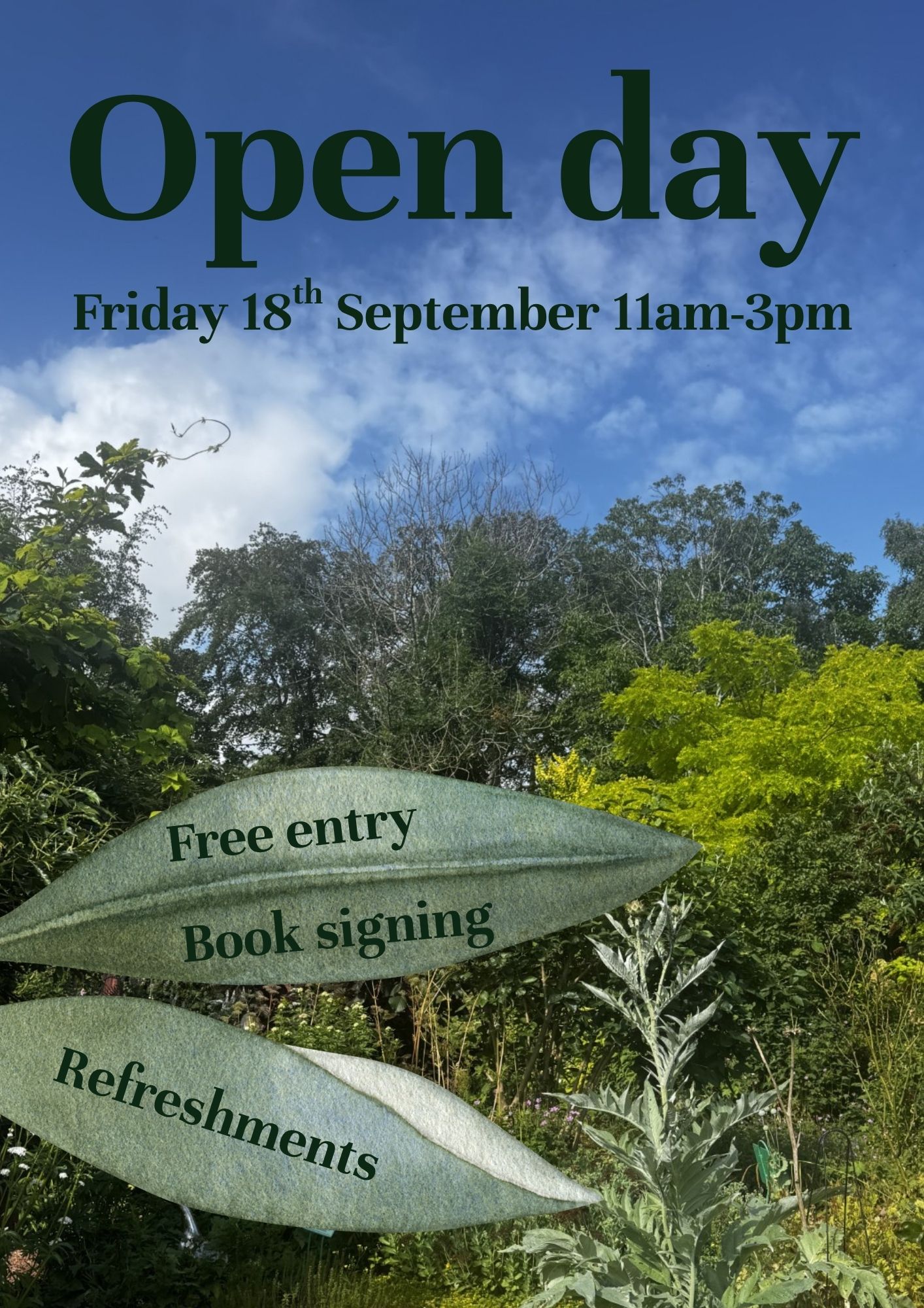 Autumnal Equinoxe Open Day